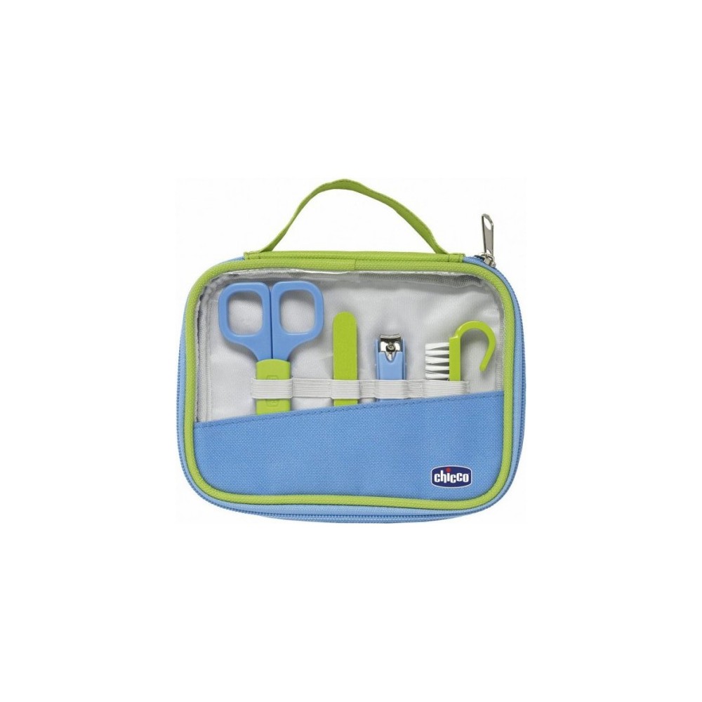 Chicco Happy Hands Il Mio Primoset Set Unghie Colore Azzurro E Verde 