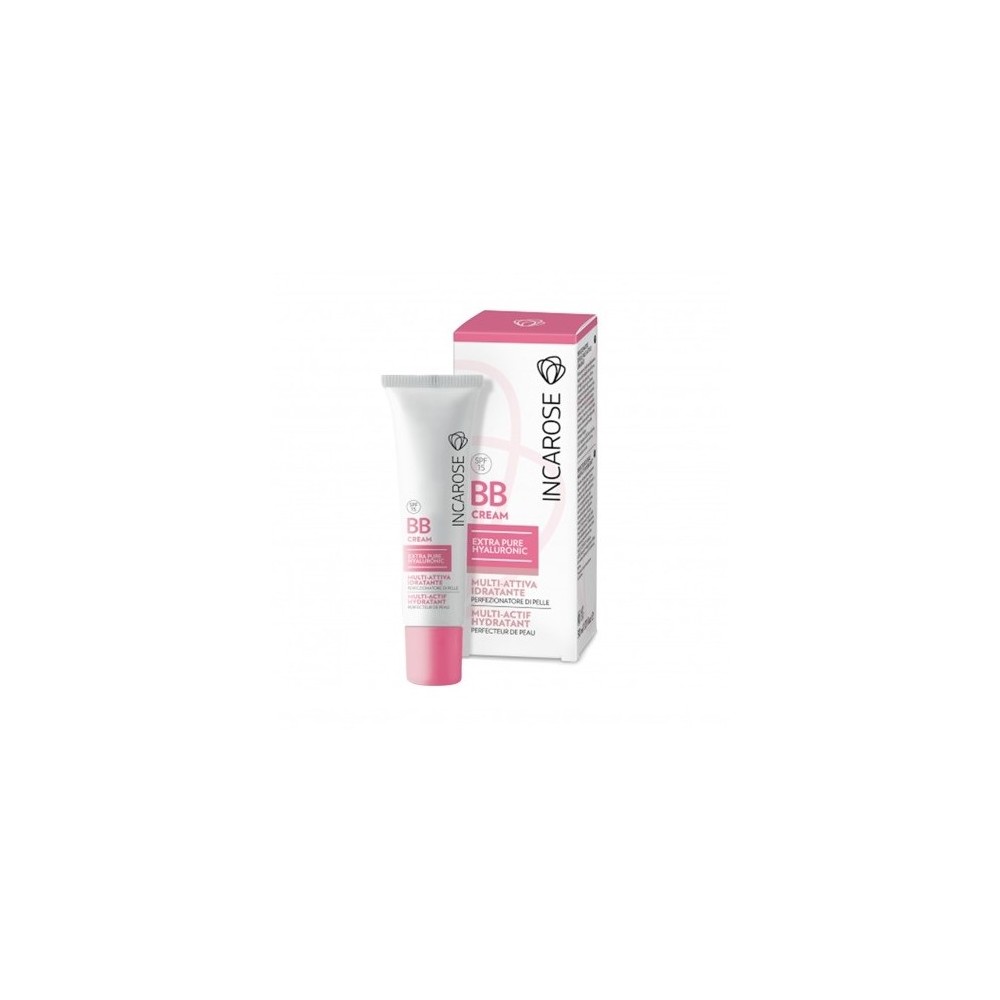 Incarose Bb Cream Extra Pure Hyaluronic Crema Colorata Multi-Attiva Medium 