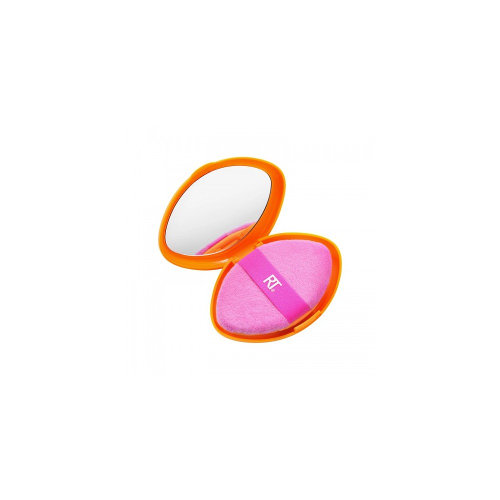 Real Techniques Miracle 2-In-1 Powder Puff + Custodia Da Viaggio 