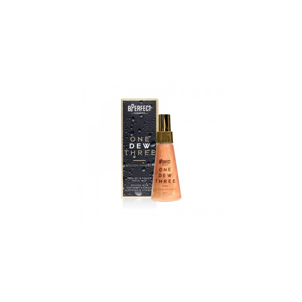 Bperfect One Dew Three Golden Shimmer Spray Scintillante Dorato 100 Ml 