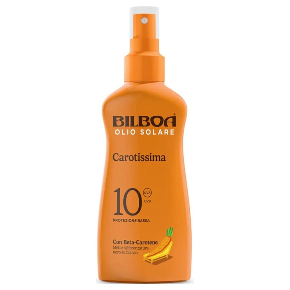 Bilboa Carotissima Olio Solare Spray Abbronzante 200 ml 