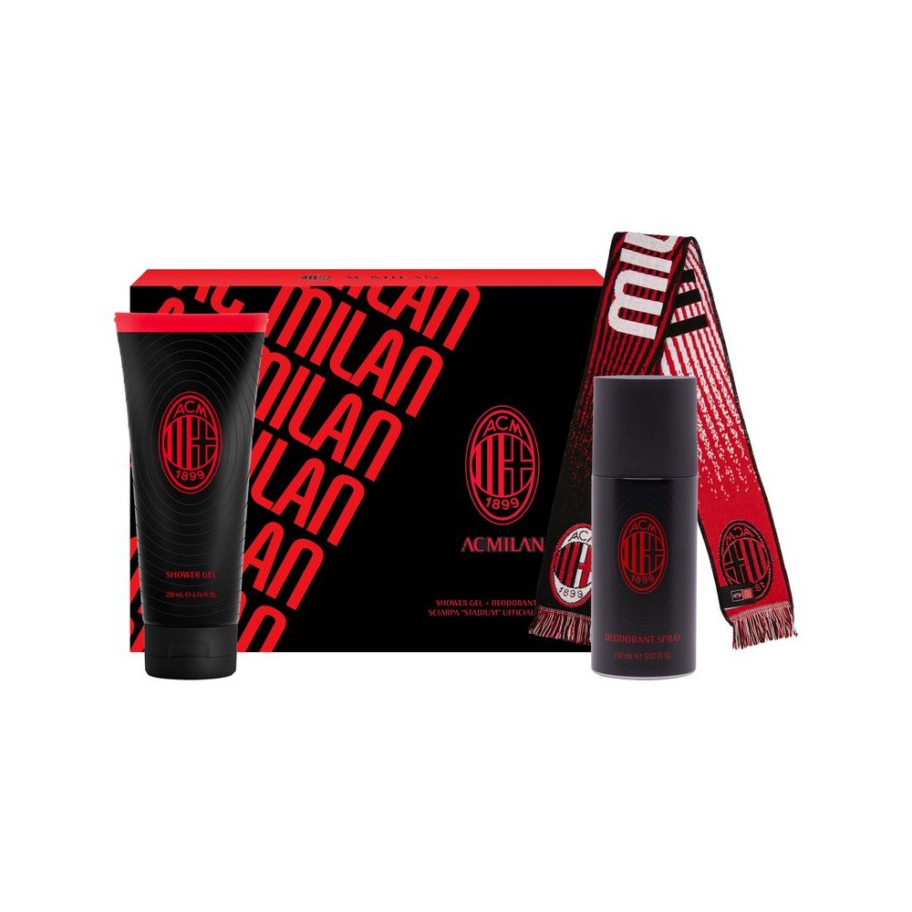 Milan Deo Spray 150 ml + Shower Gel 200 ml + Sciarpa Cofanetto 