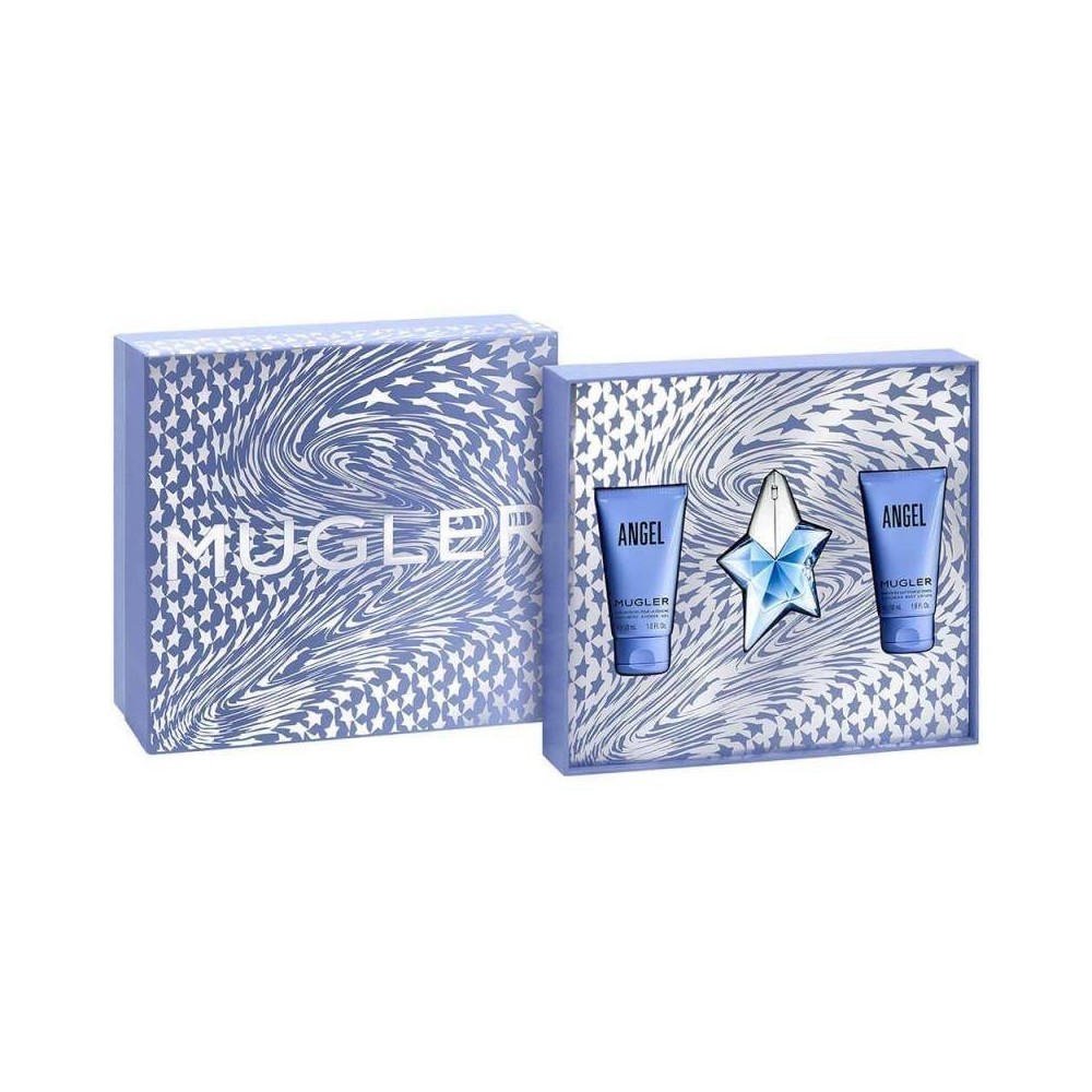 Thierry Mugler Angel Eau De Parfum 25 ml + Body Lotion 50 ml + Shower Gel 50 ml Cofanetto 