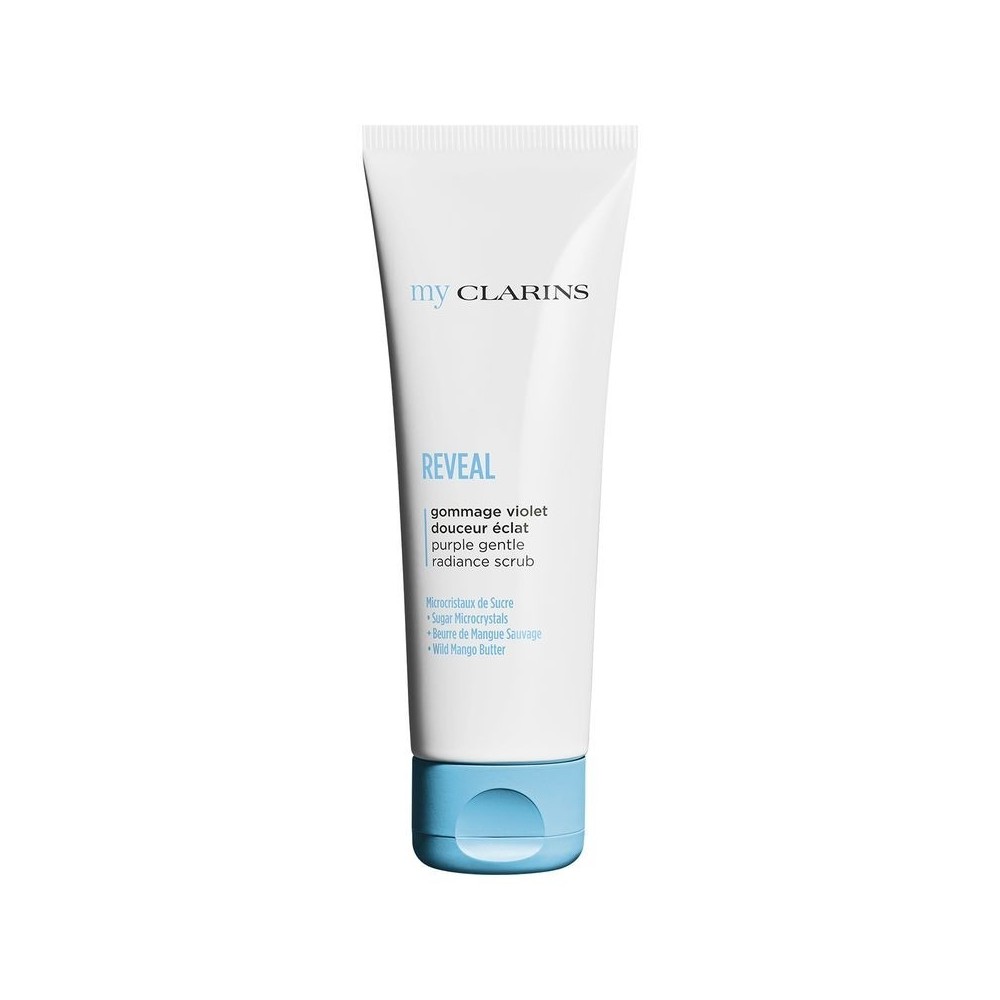 Clarins Reveal Gommage Violet Douceur Éclat Esfoliante Viso E Labbra 50 ml 