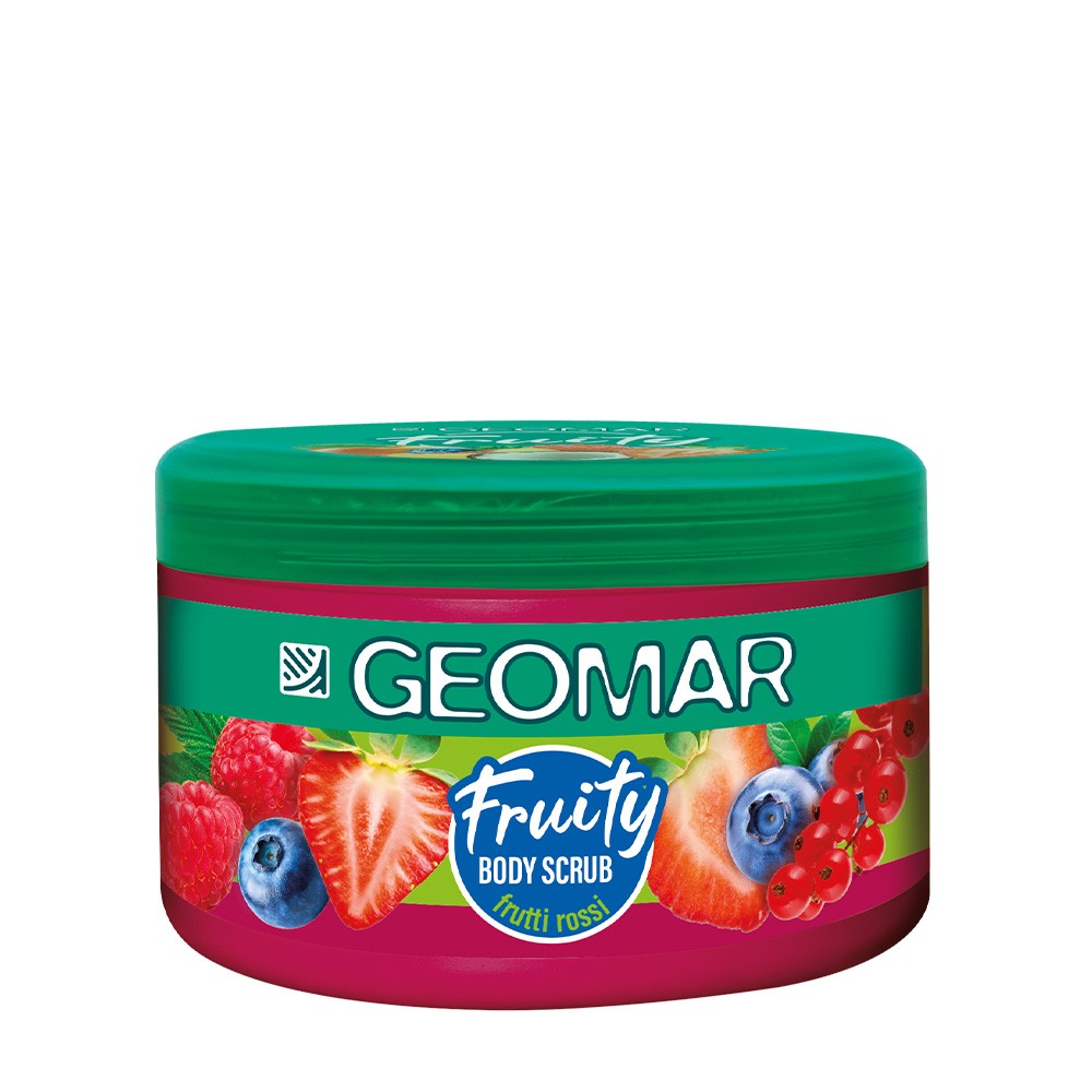 Geomar Fruity Body Scrub Frutti Rossi 300 gr 