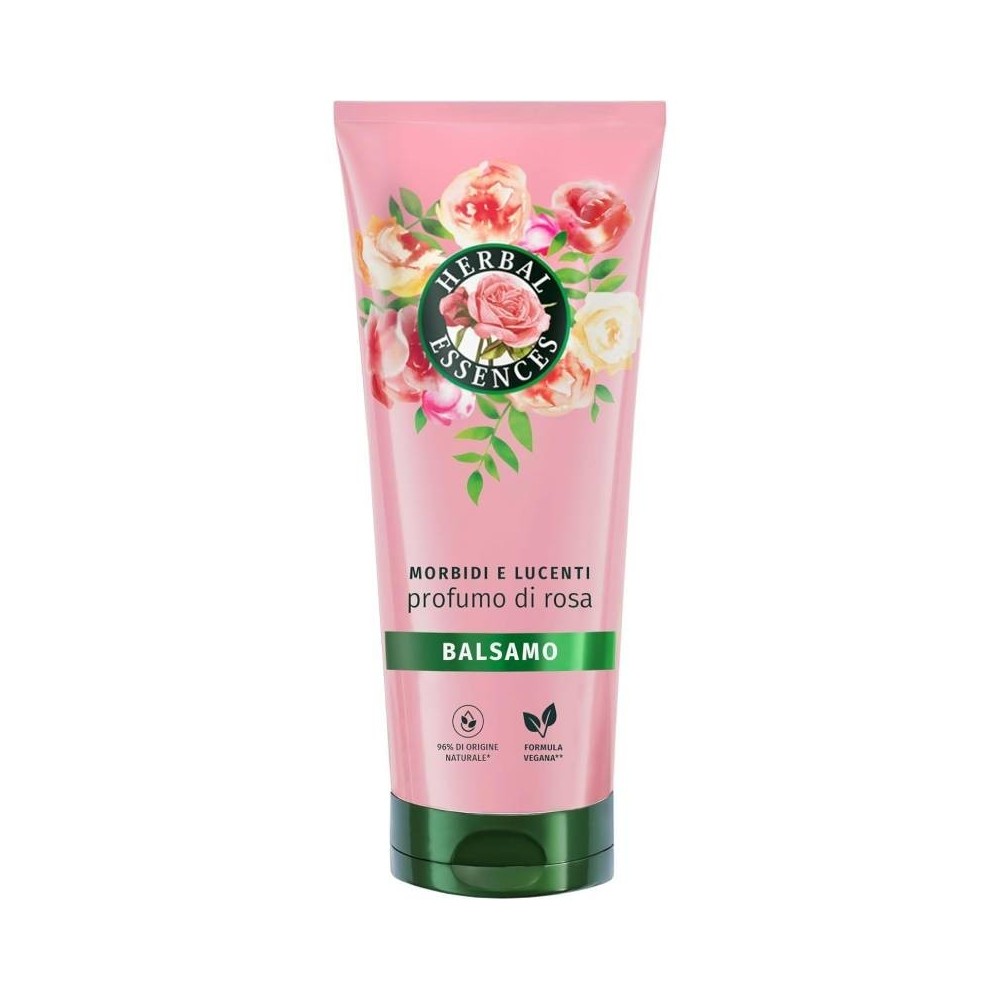 Herbal Essences Balsamo Capelli Morbidi E Lucenti Profumo Di Rosa 200 ml 