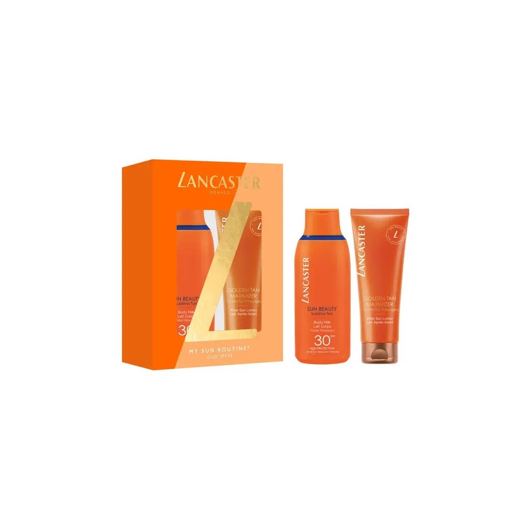 Lancaster Sun Beauty Body Milk SPF30 + Golden Tan Maximizer After Sun Lotion Cofanetto 