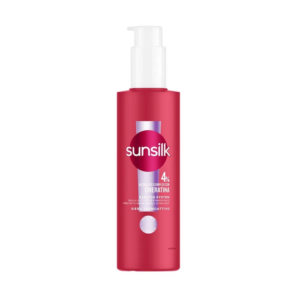 Sunsilk Keratin System Siero Termoattivo Ultra Liscio 200 ml 