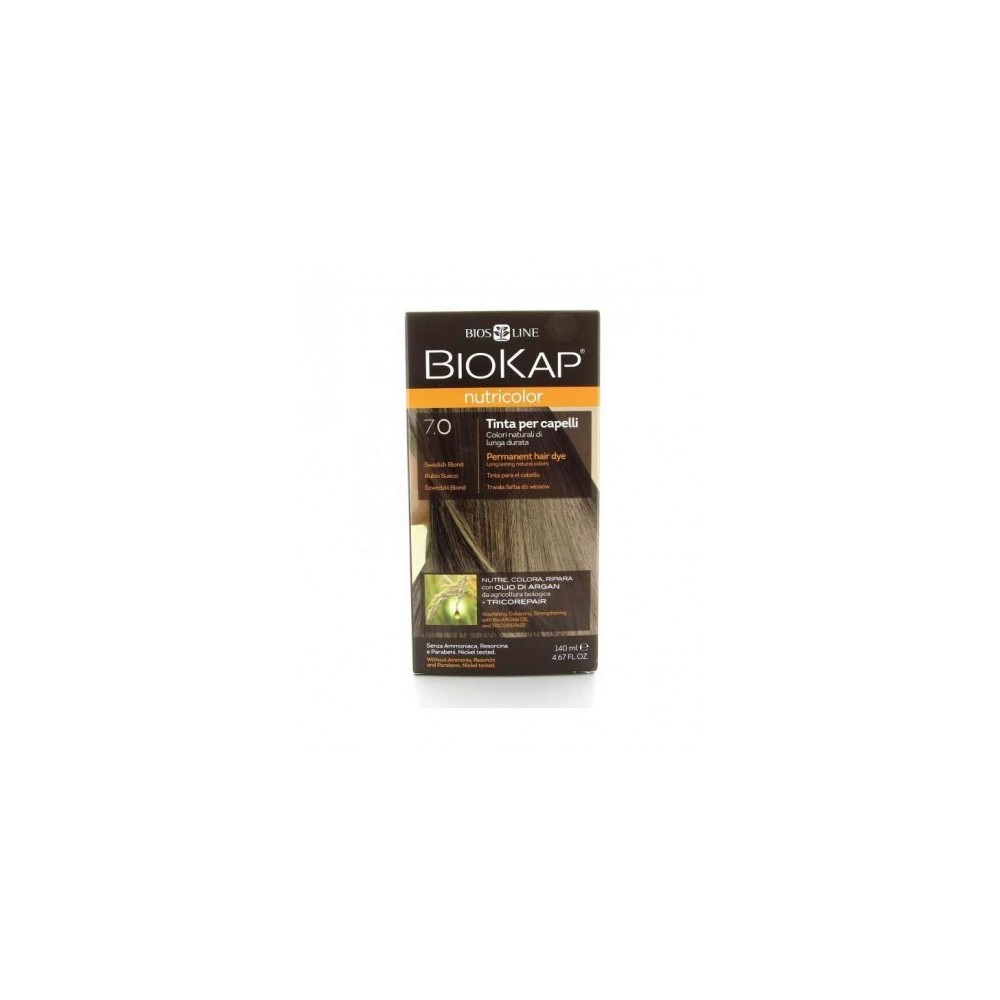 Bios Line Biokap Nutricolor Tinta Per Capelli N.7.0 Biondo Medio 