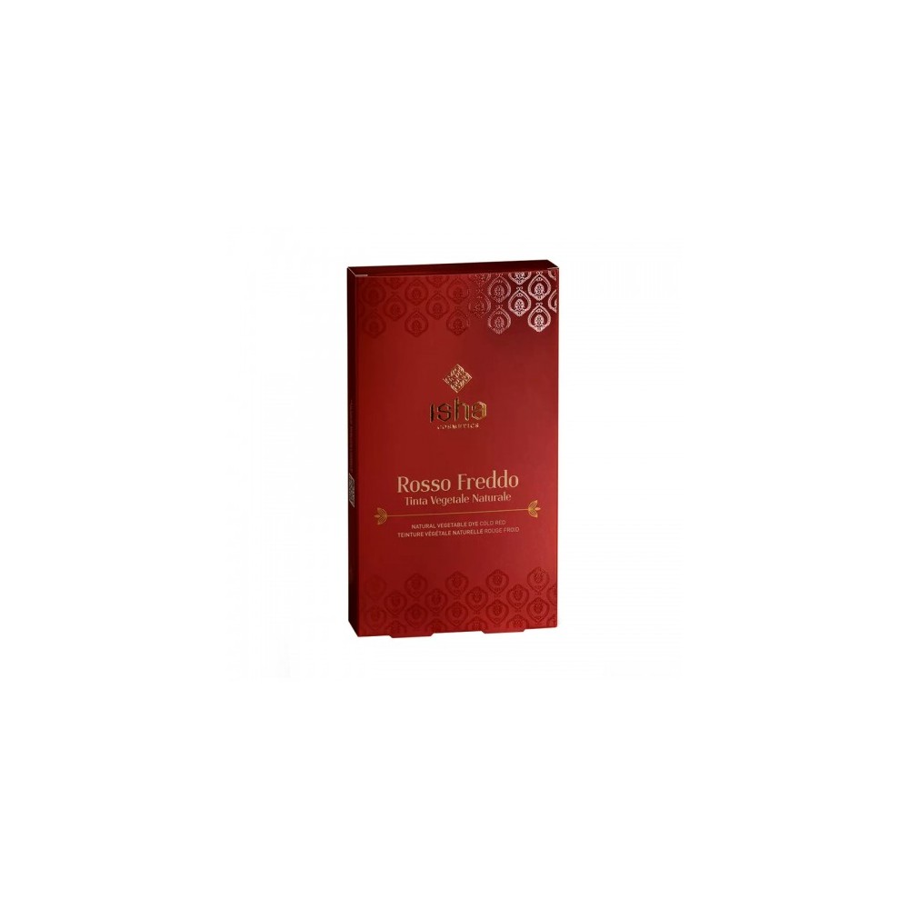 Isha Hennè Rosso Freddo Tinta Vegetale Naturale 100 Ml 