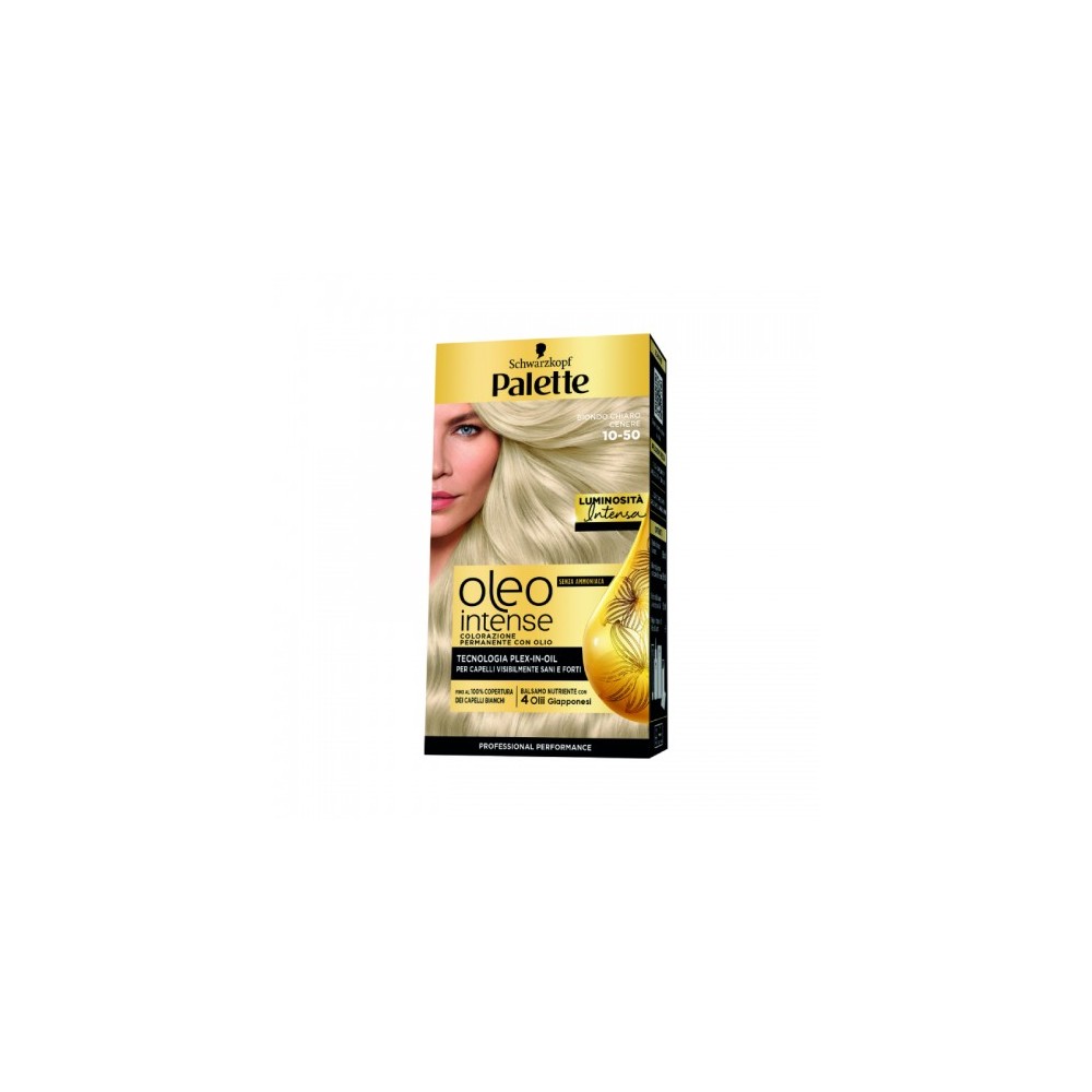 Palette Oleo Intense Colorazione Permanente Con Olio N.10-50 Biondo Cenere 