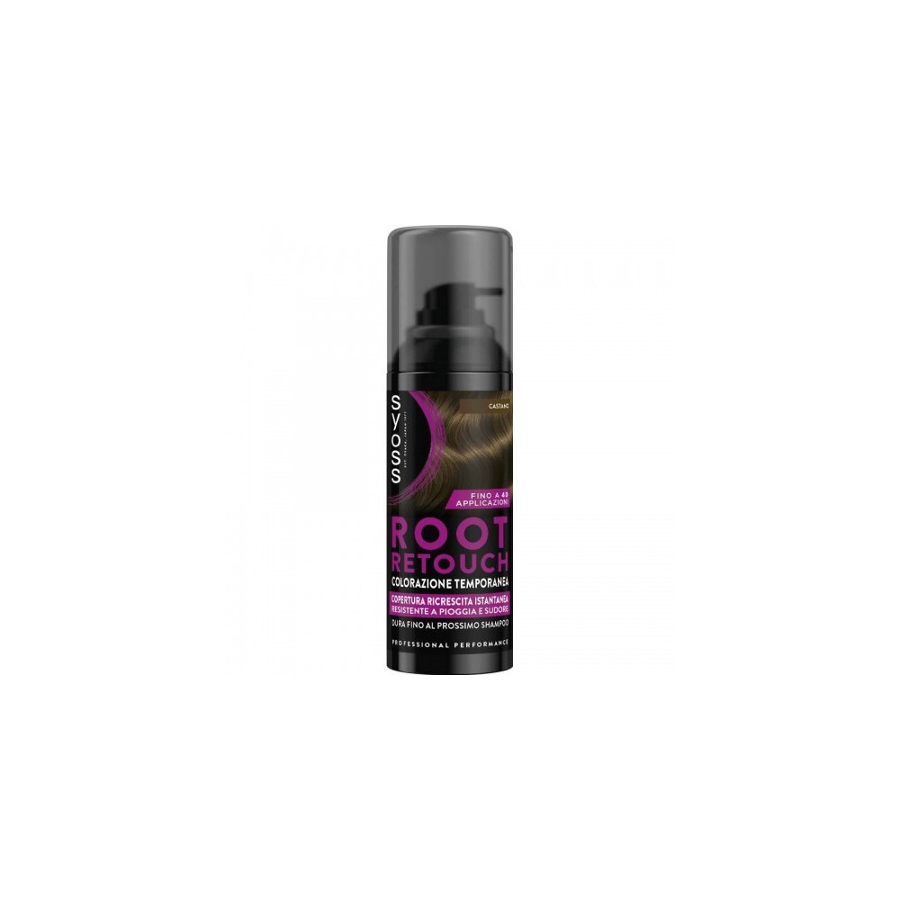 Palette Syoss Spray Ritocco Ricrescita Temporaneo Castano 