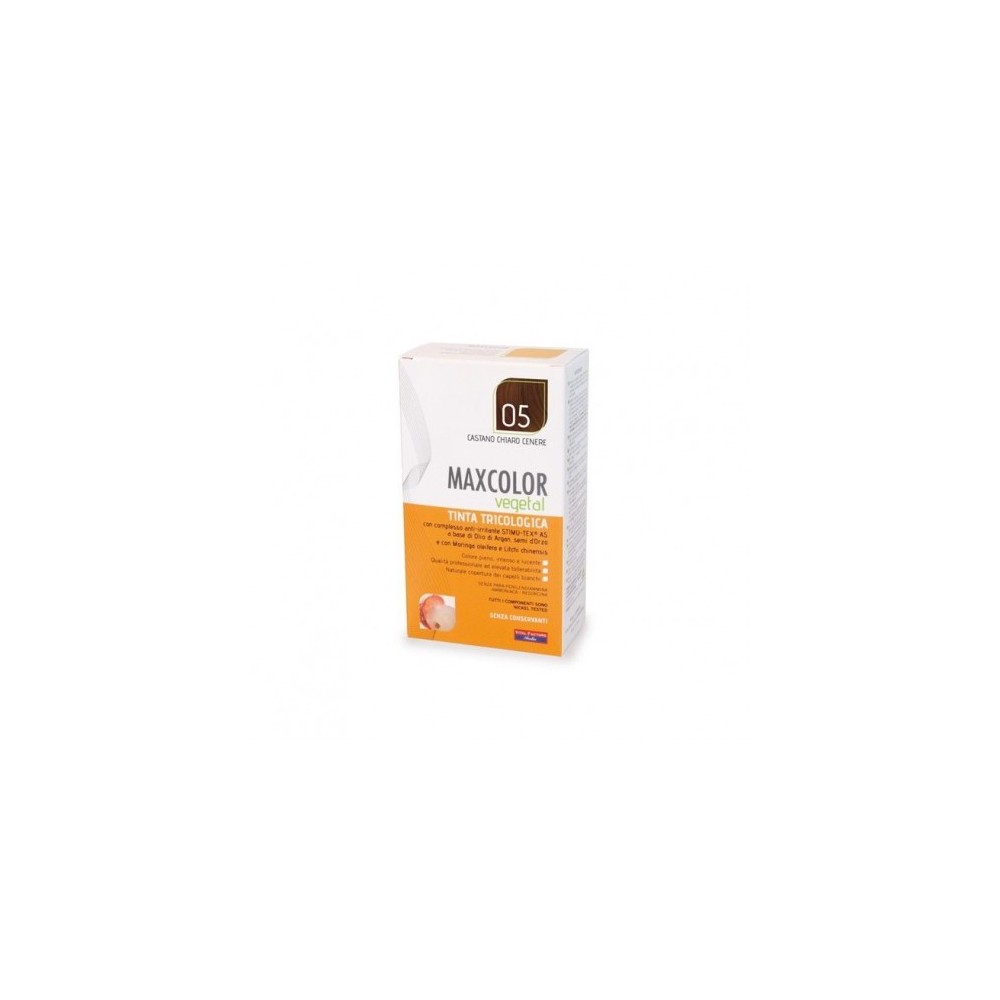 Vital Factors Maxcolor Vegetal Tinta Tricologica N.5 Castano Chiaro Cenere 