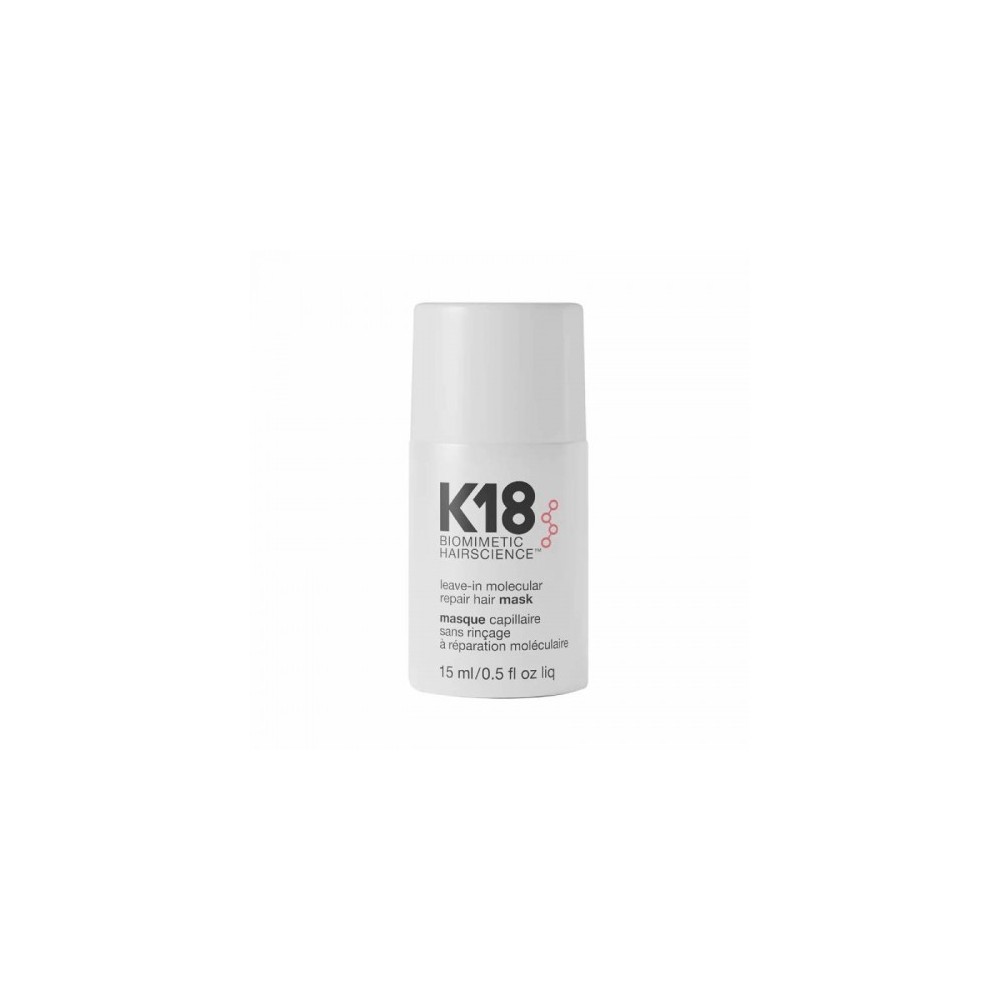 K18 Molecular Repair Hair Mask Maschera Riparatrice Senza Risciacquo 15 Ml 