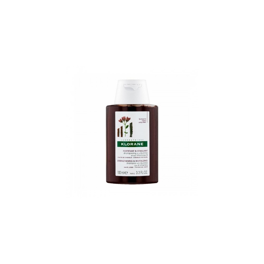 Klorane Shampoo Alla Chinina E Stella Alpina Bio Stimolante E Fortificante 100Ml 