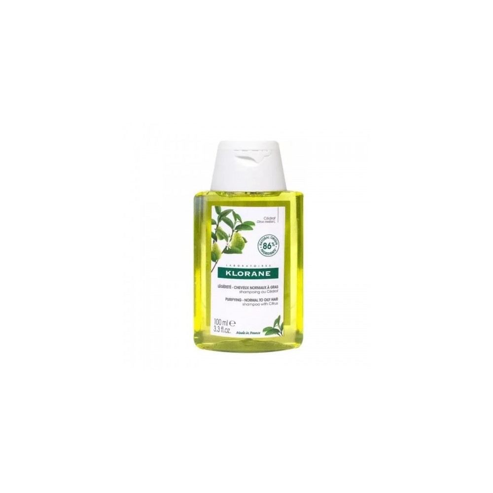 Klorane Shampoo Purificante Alla Polpa Di Cedro 100 Ml 