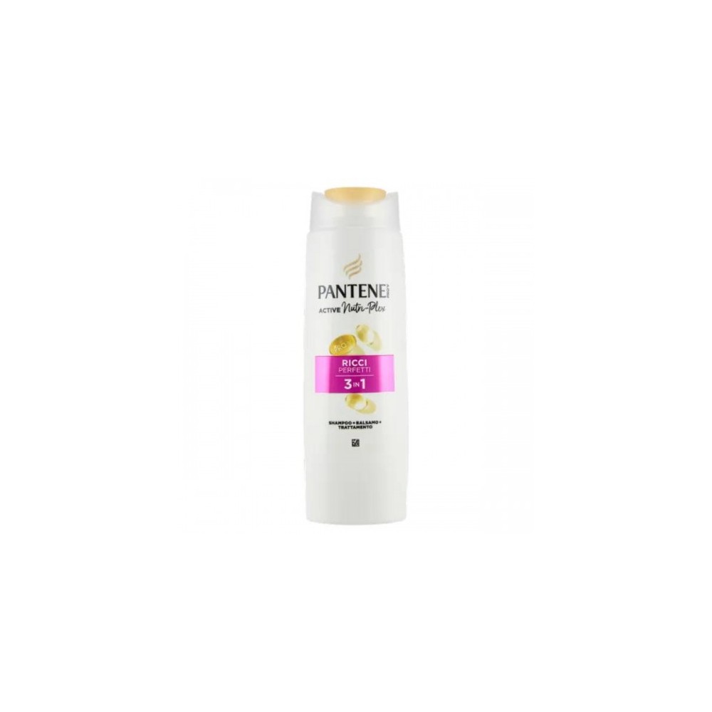 Pantene Pro-V Ricci Perfetti 3 In 1 Shampoo + Balsamo + Trattamento Active Nutri-Plex 250 Ml 