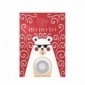 Invisibobble Xmas Greeting Card Original  Elastico Per Capelli In Silicone Ho Ho Yo