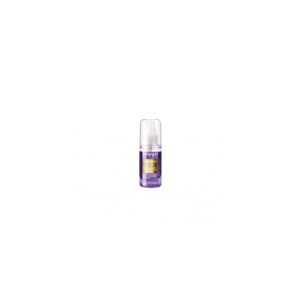 Dikson Antigiallo Olio Tonalizzante Per Capelli Biondi, Grigi E Decolorati 75 Ml 