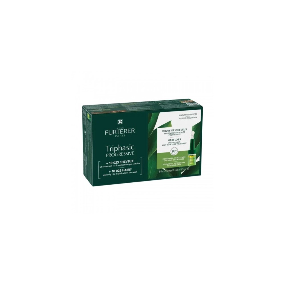 Rene Furterer Triphasic Progressive 8 Flaconcini Trattamento Anti-Caduta 