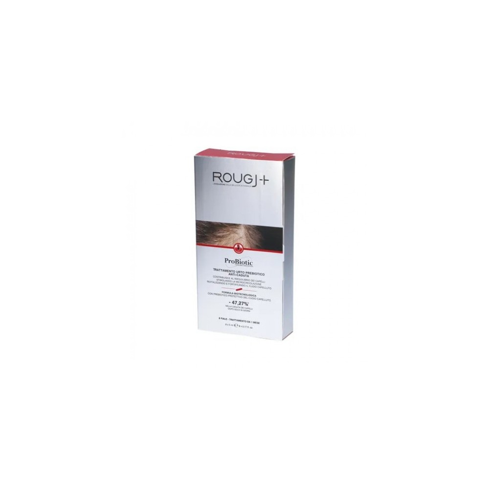 Rougj Trattamento Urto Prebiotico Anti-Caduta 8 Fiale X 5 Ml 