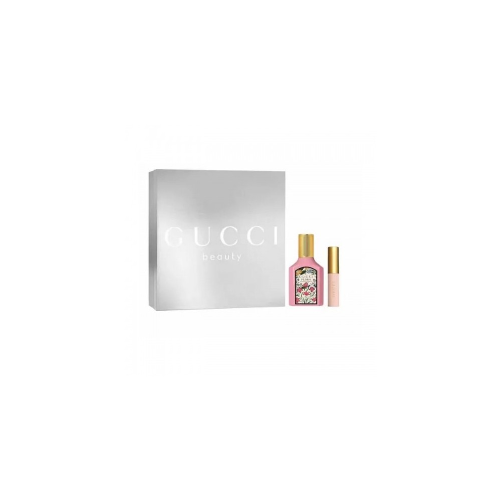 Gucci Cofanetto Regalo Flora Georgeous Gardenia Eau De Parfum Donna 30 Ml + Mini Mascara 3 Ml 