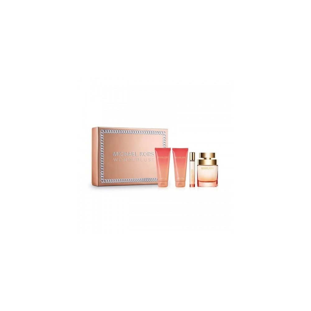 Michael Kors Cofanetto Wonderlust EdP 100+15Ml+Body Lotion 100Ml+Shower Gel 100Ml 