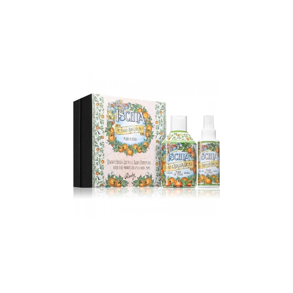 Rudy Cofanetto Ischia Bagnodoccia 250 Ml + Acqua Profumata 100 Ml 