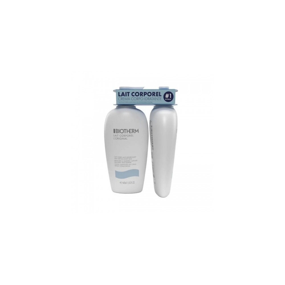 Biotherm Lait Corporel Latte Corpo Idratante 2 X 400 Ml 