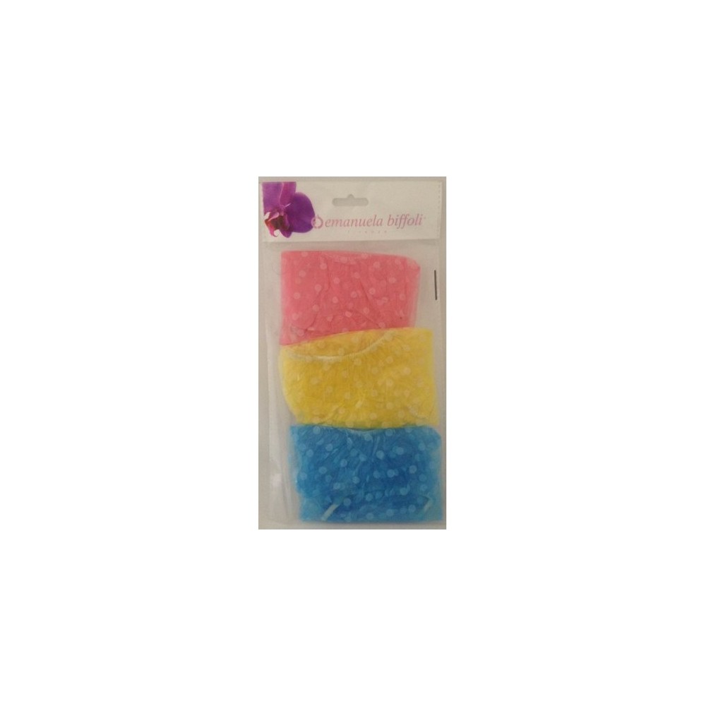 Biffoli Cuffia Per Doccia Set Da 3 Cuffie Colori Assortiti 