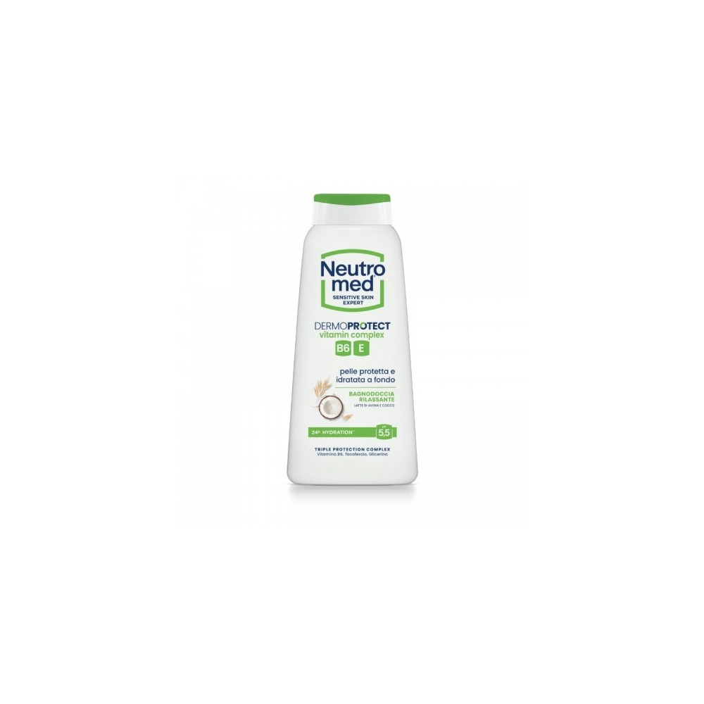 Neutromed Dermoprotect Vitamin Complex B6 E Bagnodoccia Rilassante 600 Ml 