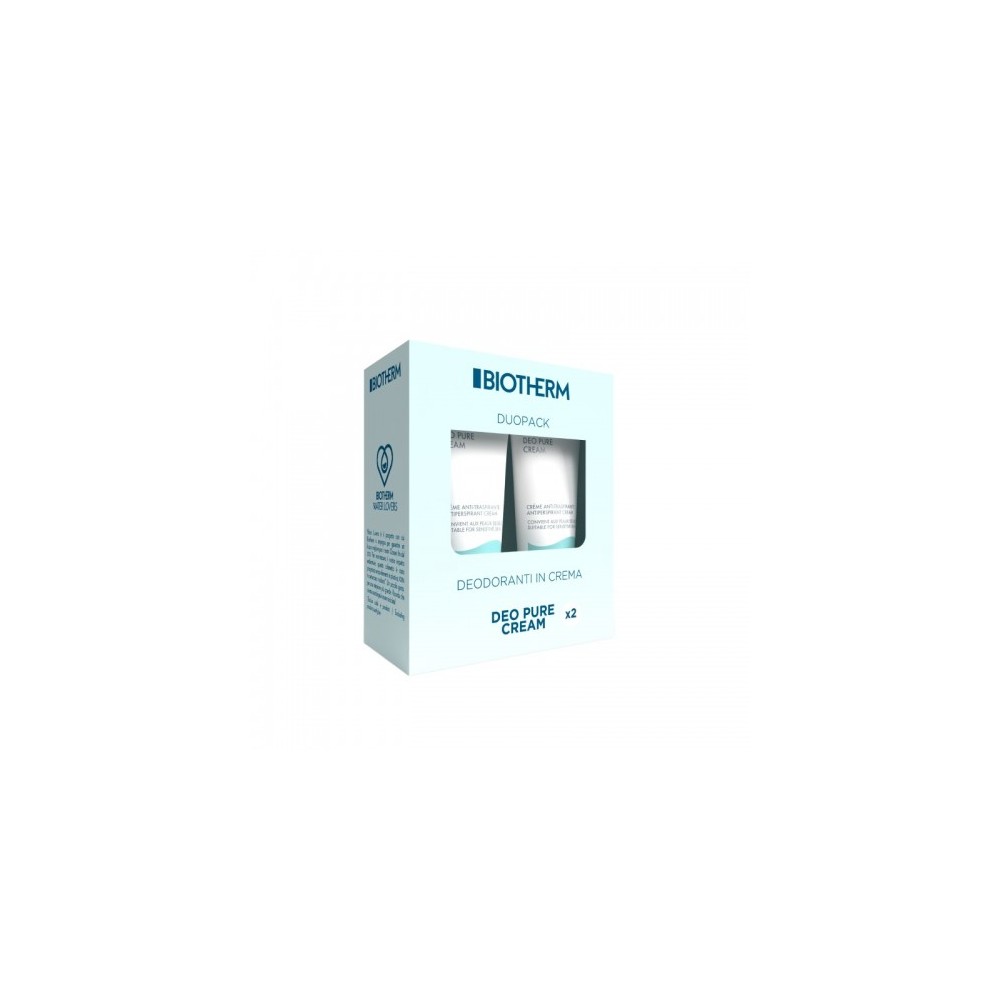 Biotherm Deo Pure Cream Deodoranti In Crema 2 X 75 Ml 