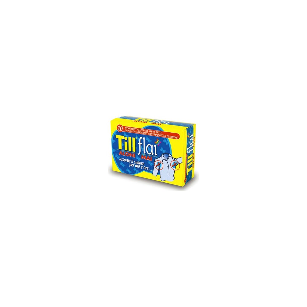 Till Flai 10 Assorbenti Ascellari Anti-Aloni 