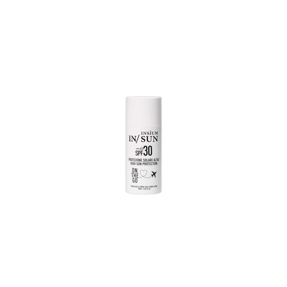 Insium In/Sun SPF 30 On The Go Protezione Solare Alta Viso E Corpo 100 Ml 