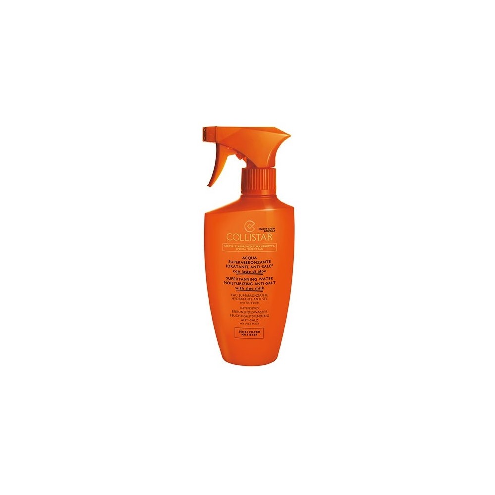 Collistar Speciale Abbronzatura Perfetta Acqua Superabbronzante Idratante Anti-Sale con Latte di Aloe 