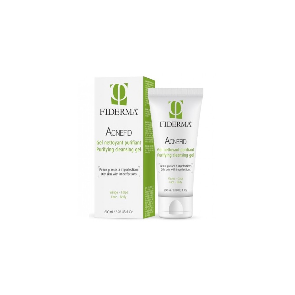 Fiderma Laboratories Acnefid Gel Detergente Purificante 200 Ml 
