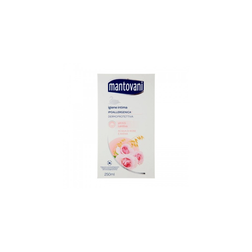 Mantovani Lenitiva Ph 4.5 Acqua Di Rose E Avena Detergente Intimo 250 Ml 