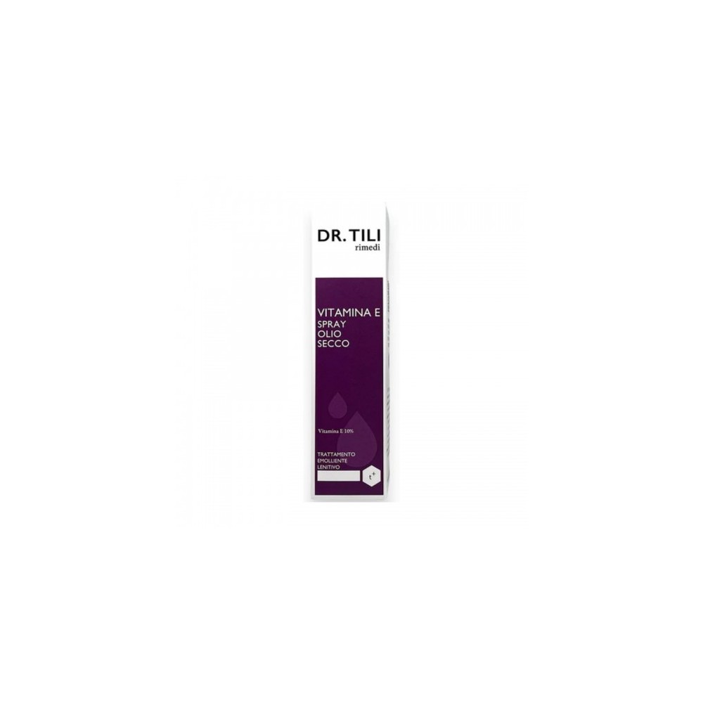 Tilab Vitamina E Spray Olio Secco Trattamento Emolliente Lenitivo 100 Ml 