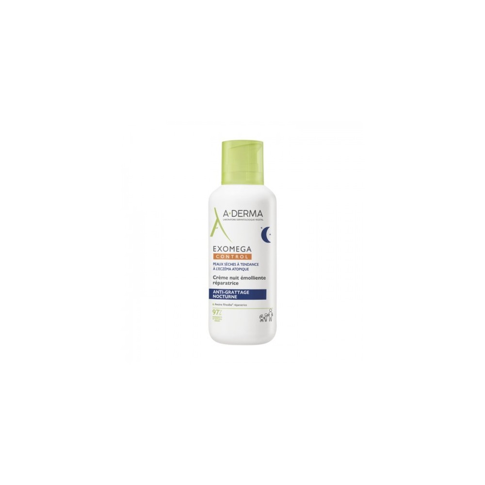 Aderma Exomega Control Crema Notte Emolliente Ristrutturante 400 Ml 