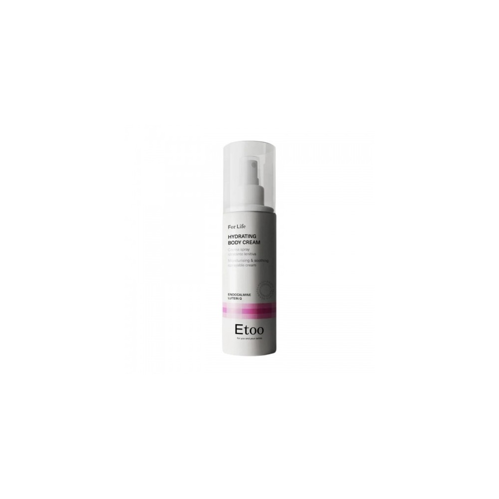 Etoo Hydrating Body Cream Crema Spray Idratante E Lenitiva 200 Ml 