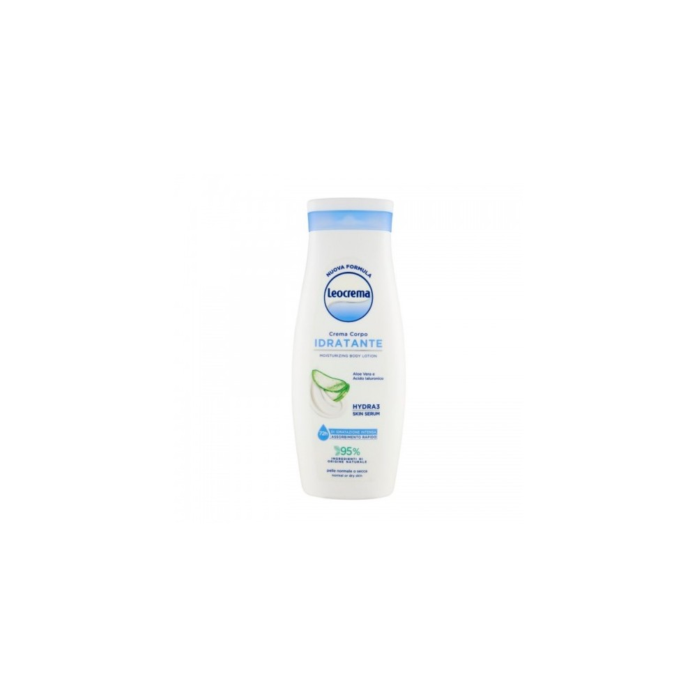 Leocrema Idratante Crema Corpo Per Pelle Normale O Secca 400 Ml 