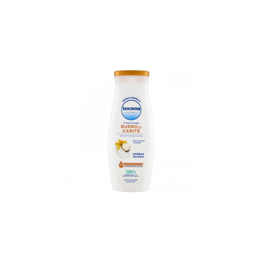 Leocrema Burro Di Karitè Crema Corpo Per Tutte Le Pelli 400 Ml 