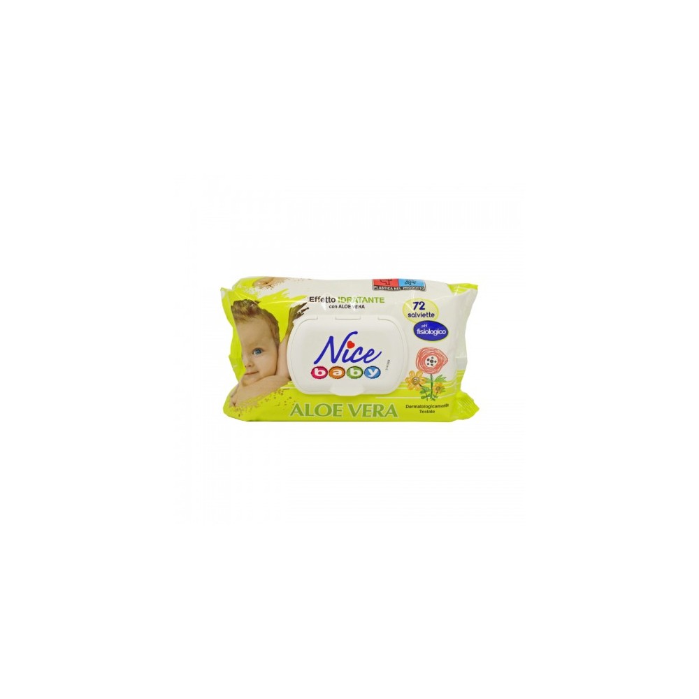 Fria Nice Baby 72 Salviette Detergenti In Tessuto Effetto Idratante 