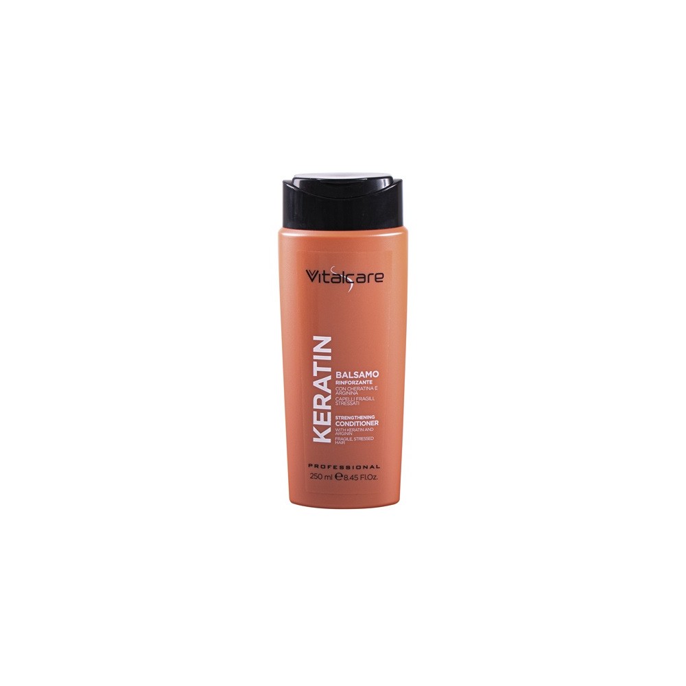 Vitalcare Keratin Balsamo Rinforzante Capelli Fragili e Stressati 250ML 