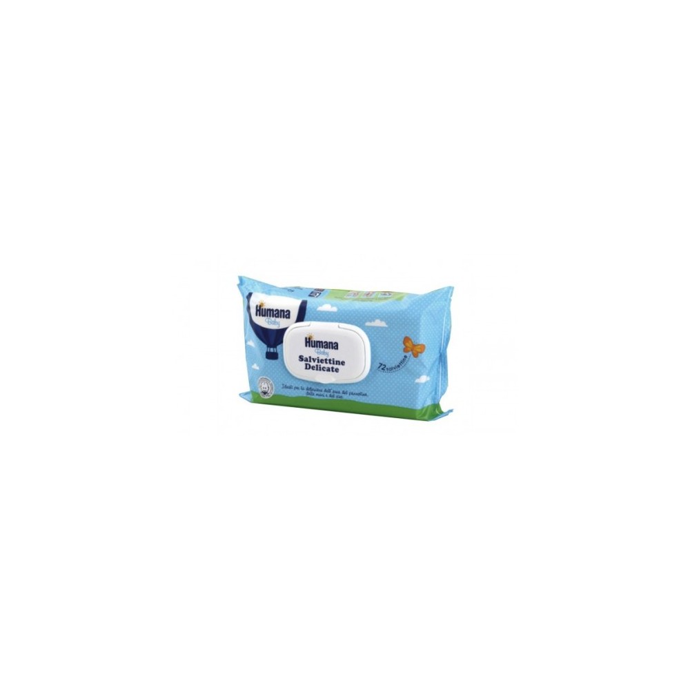 Humana Baby 72 Salviettine Delicate 