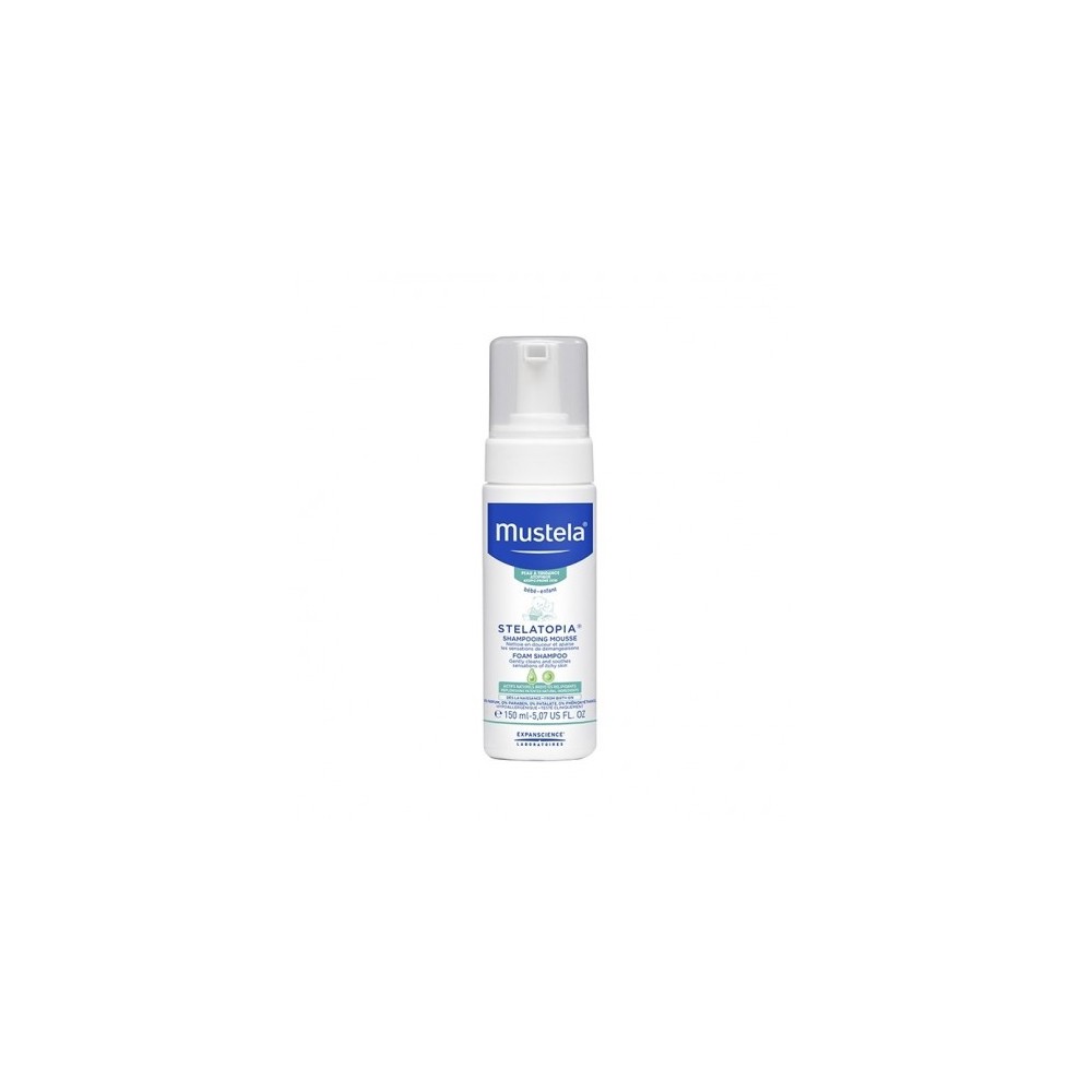 Mustela Shampoo Mousse Stelatopia Per Neonati 150 Ml 