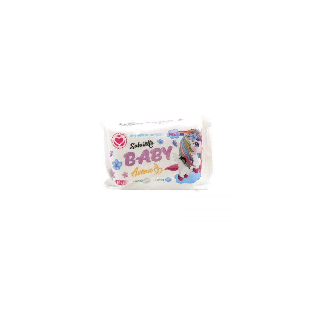 Setablu Unicorn Avena 20 Salviette Baby 
