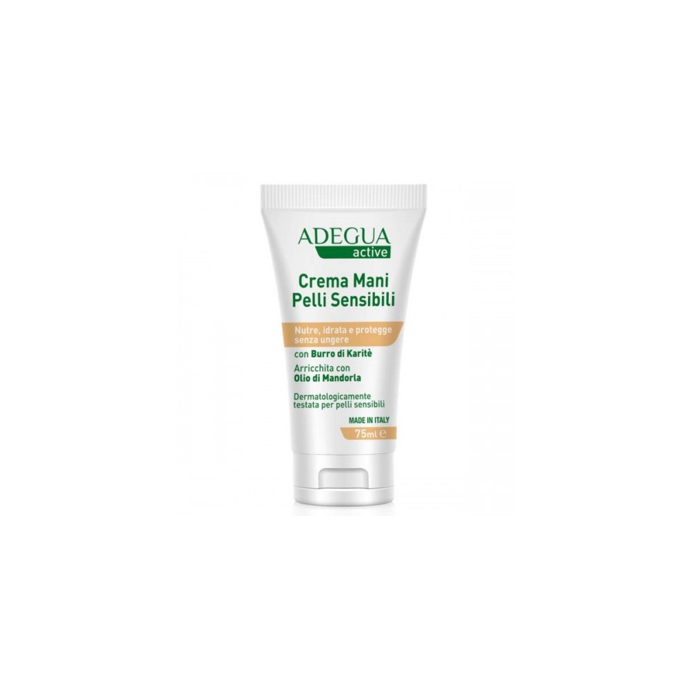 Adegua Active Crema Mani Pelli Sensibili 75 Ml 