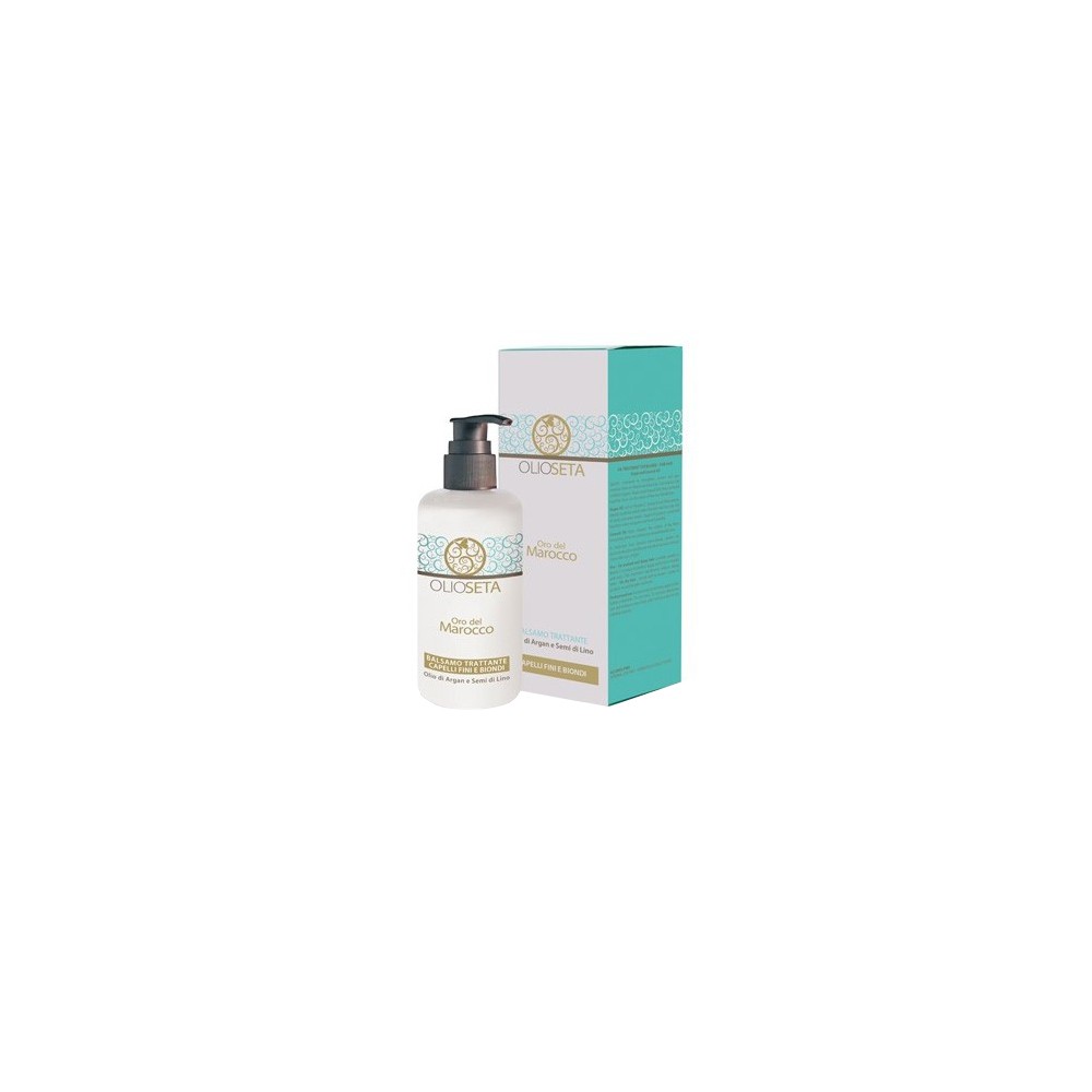 Barex Olioseta Oro del Marocco Balsamo Trattante Capelli Fini e Biondi 200ML 