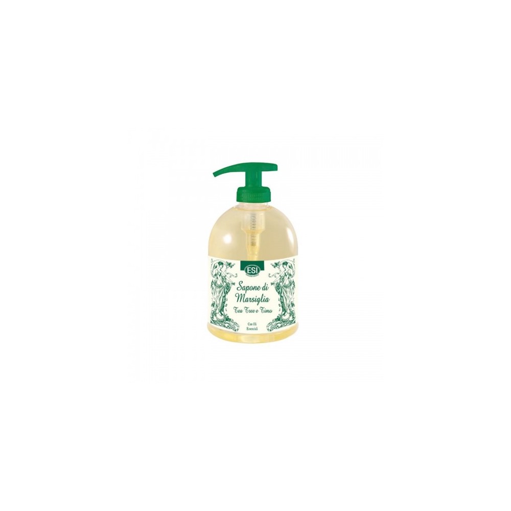 Esi Sapone Di Marsiglia Liquido Con Tea Tree E Timo 500 Ml 